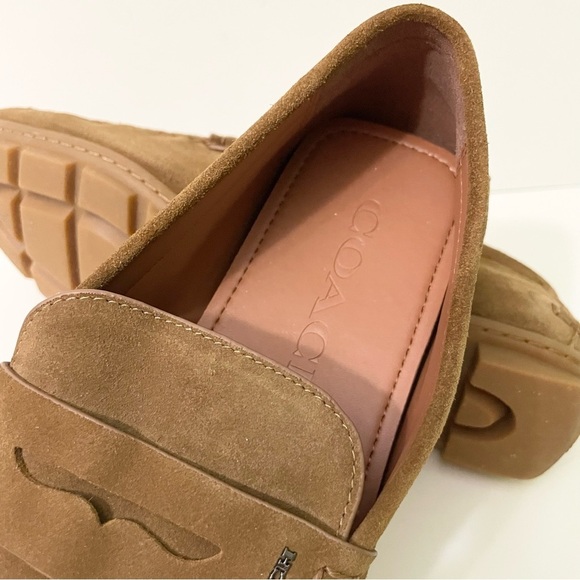 Coach Men's Loafers Size 9.5 D - Picture 3 of 16